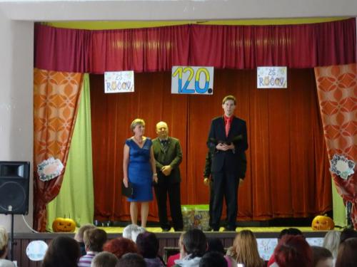 15.10.2016 Oslava výročí 120 let školní budovy